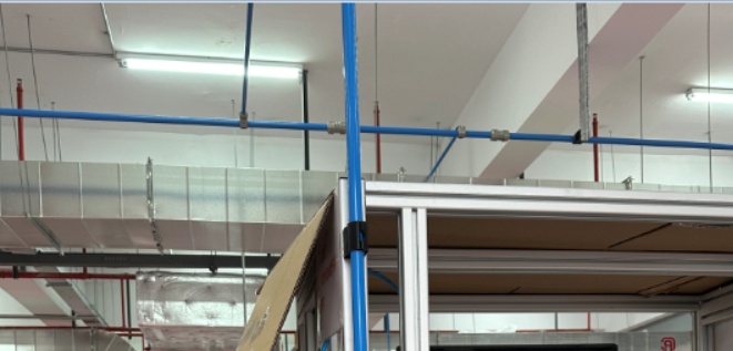 福斯特壓縮空氣管道改鋁合金管道
